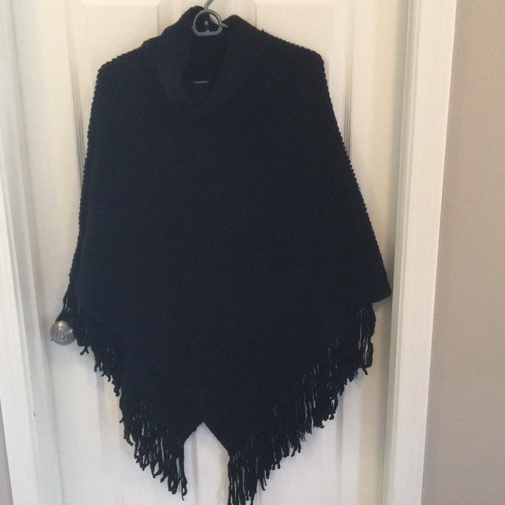 Black poncho
